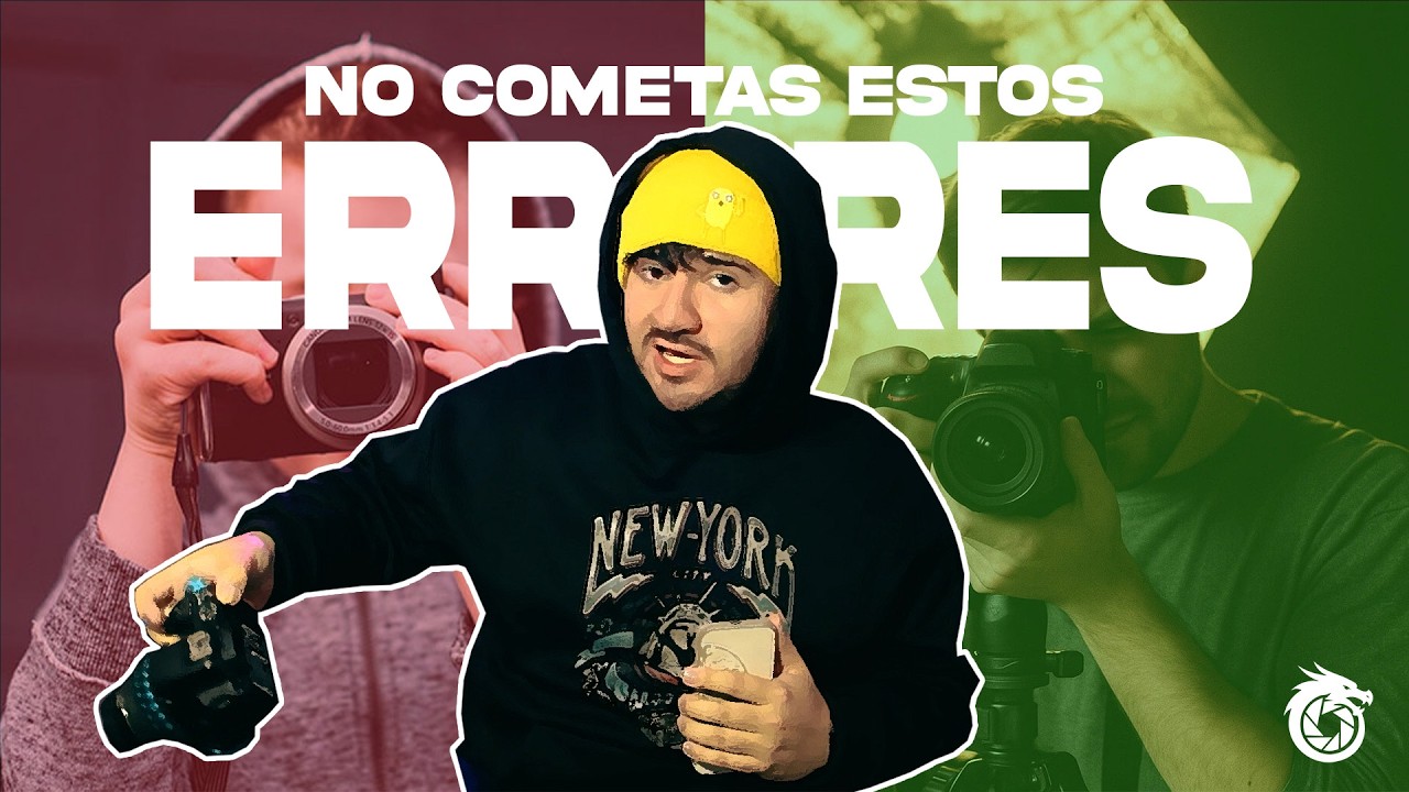 ERRORES DE FOTOGRAFO PRINCIPIANTE