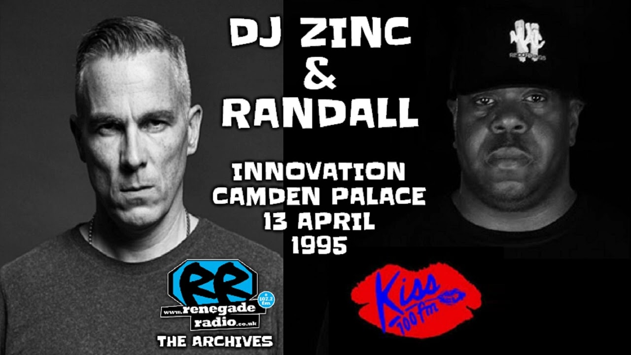 🔥 DJ Zinc & Randall + Flux & MC MC | Innovation 'Sweat' @ Camden Palace | Kiss FM | 13 April 1995 🔥