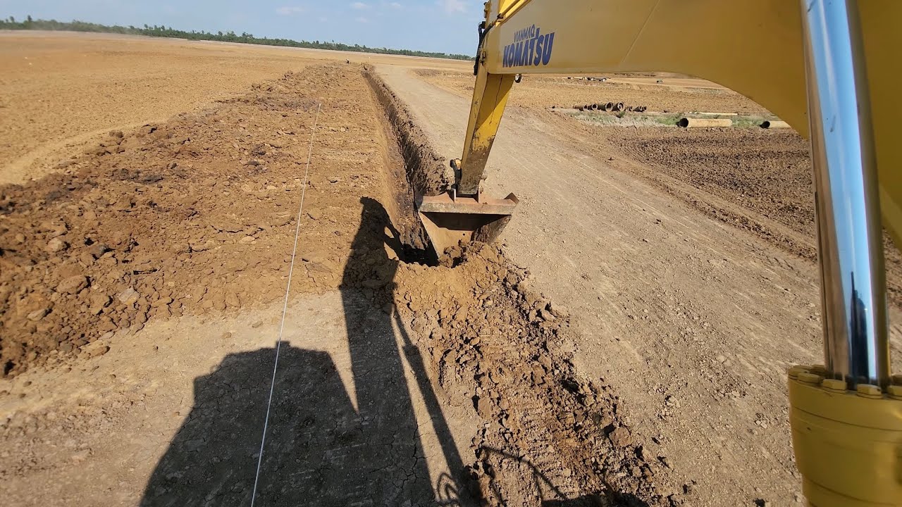 CORTEI A ESTRADA ✅ Escavadeira hidráulica 