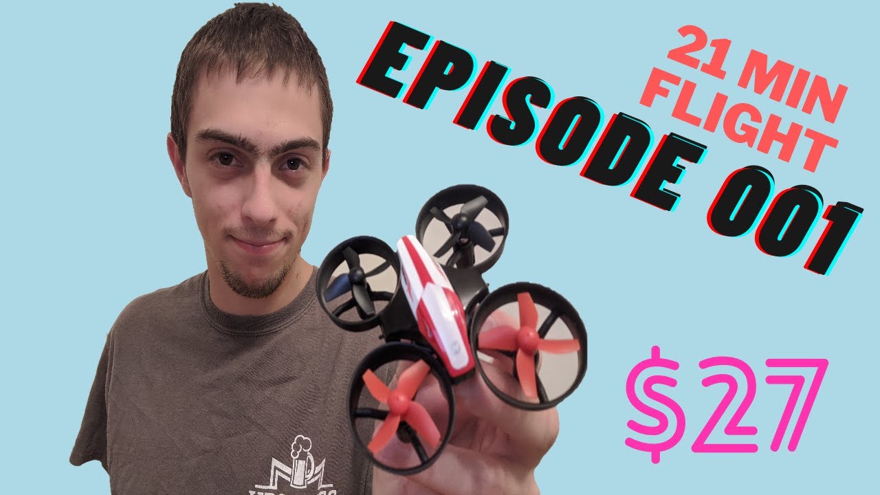 The Budget Show 001  - $27 Drone | Zippy Fast Mini RC Quadcopter Review!!!! | Holy Stone HS210 |