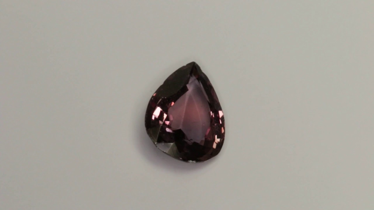 2.607 Carat Pink Sapphire Pear 10.94 x 7.98 mm Heated Loose Stone