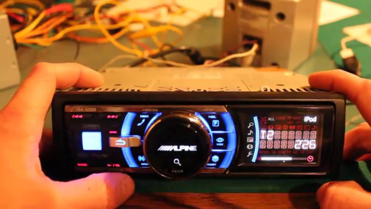 Обзор магнитолы Alpine iDA-X200