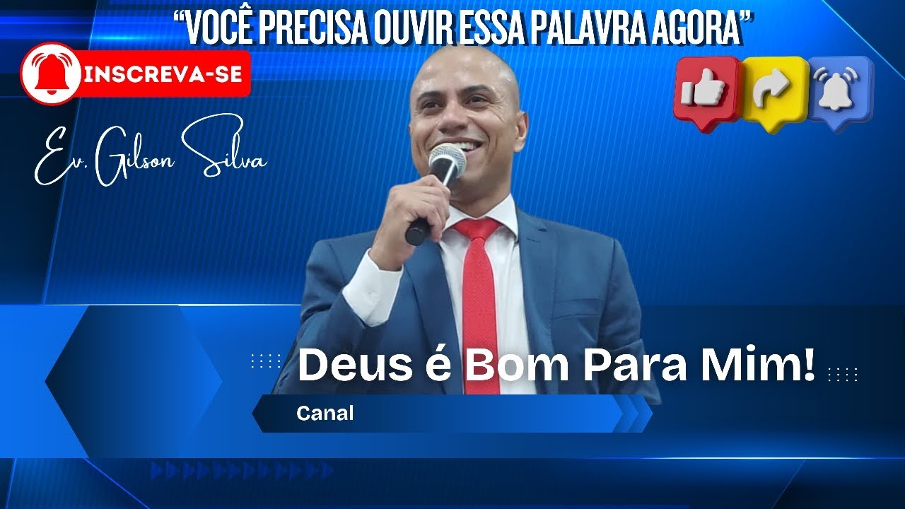 08/03/2026 Oração com Ev. Gilson Silva