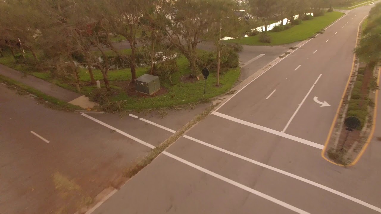 Hurricane Irma Drone Tour of Gateway, Fort Myers, FL