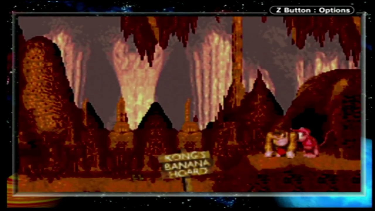 Donkey Kong Country no bananas in the hoard gba