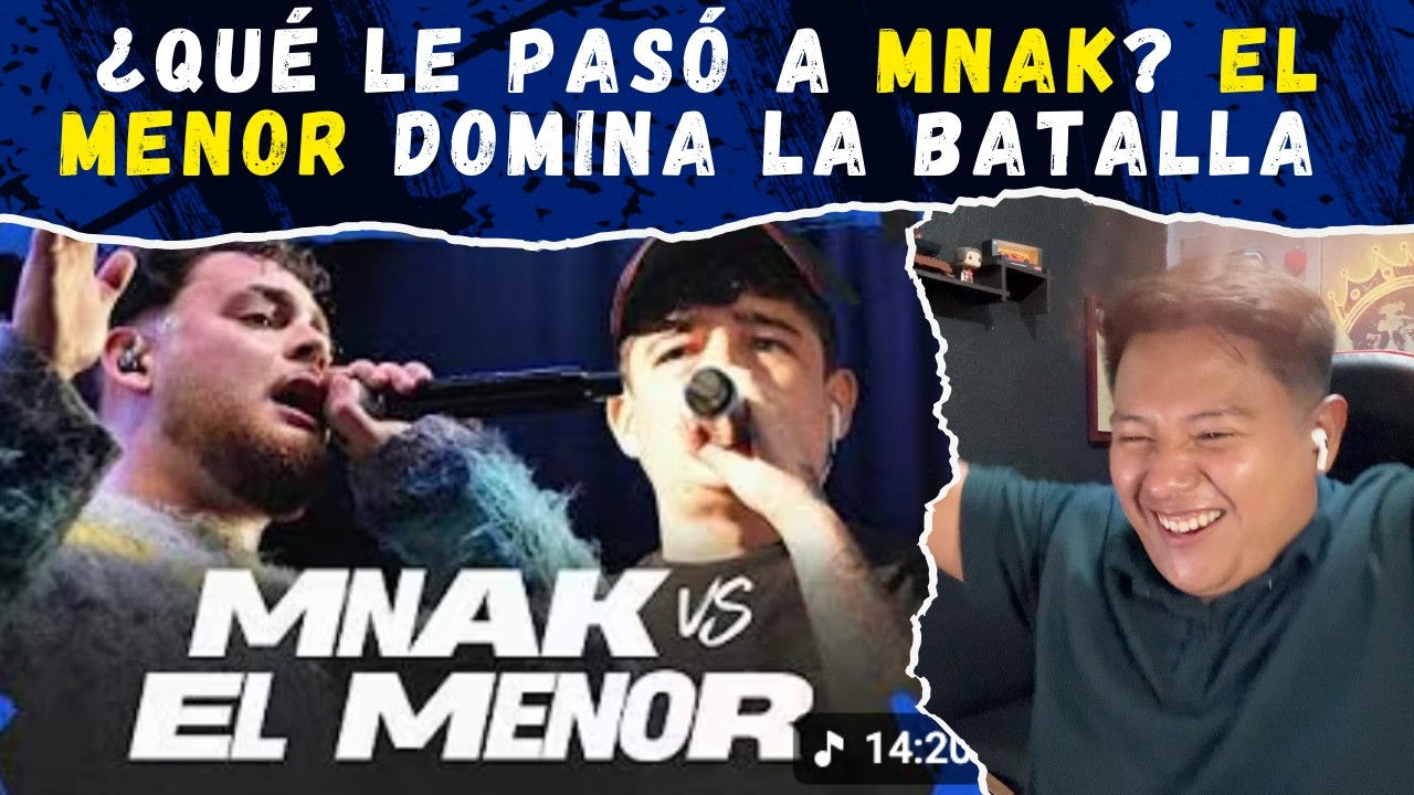 ¿Qué le pasó a MNAK? EL MENOR domina la batalla 🤯