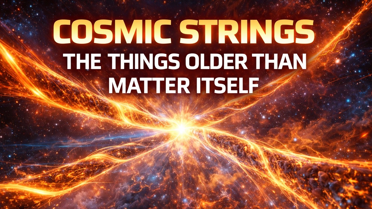 Cosmic Strings — The Things Older Than Matter Itself | Science for Sleep