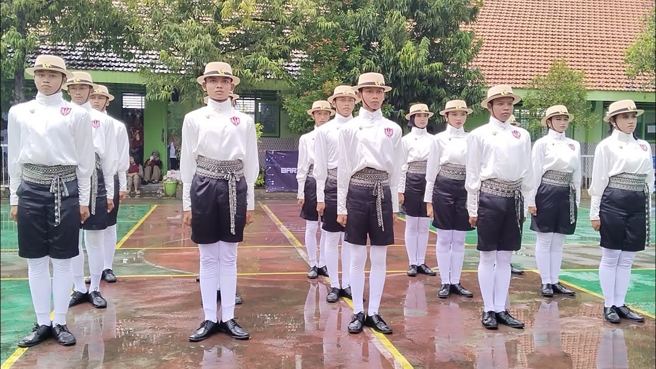 SALUT BANGET | PENAMPILAN PASKIBRA SMA PGRI 1 JOMBANG DI LKBB ELANG SAKTI