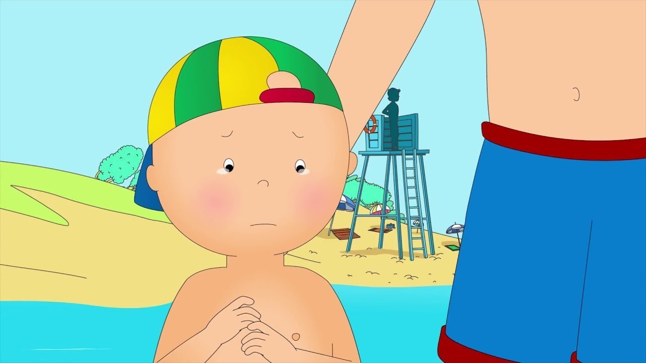 カイユー |  浜のカイユー | 面白い漫画 | キッズ漫画 | ケイルー | Caillou