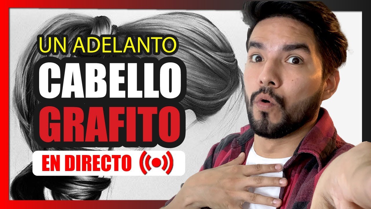 Cómo Dibujar CABELLO realista con GRAFITO | Soy Danny