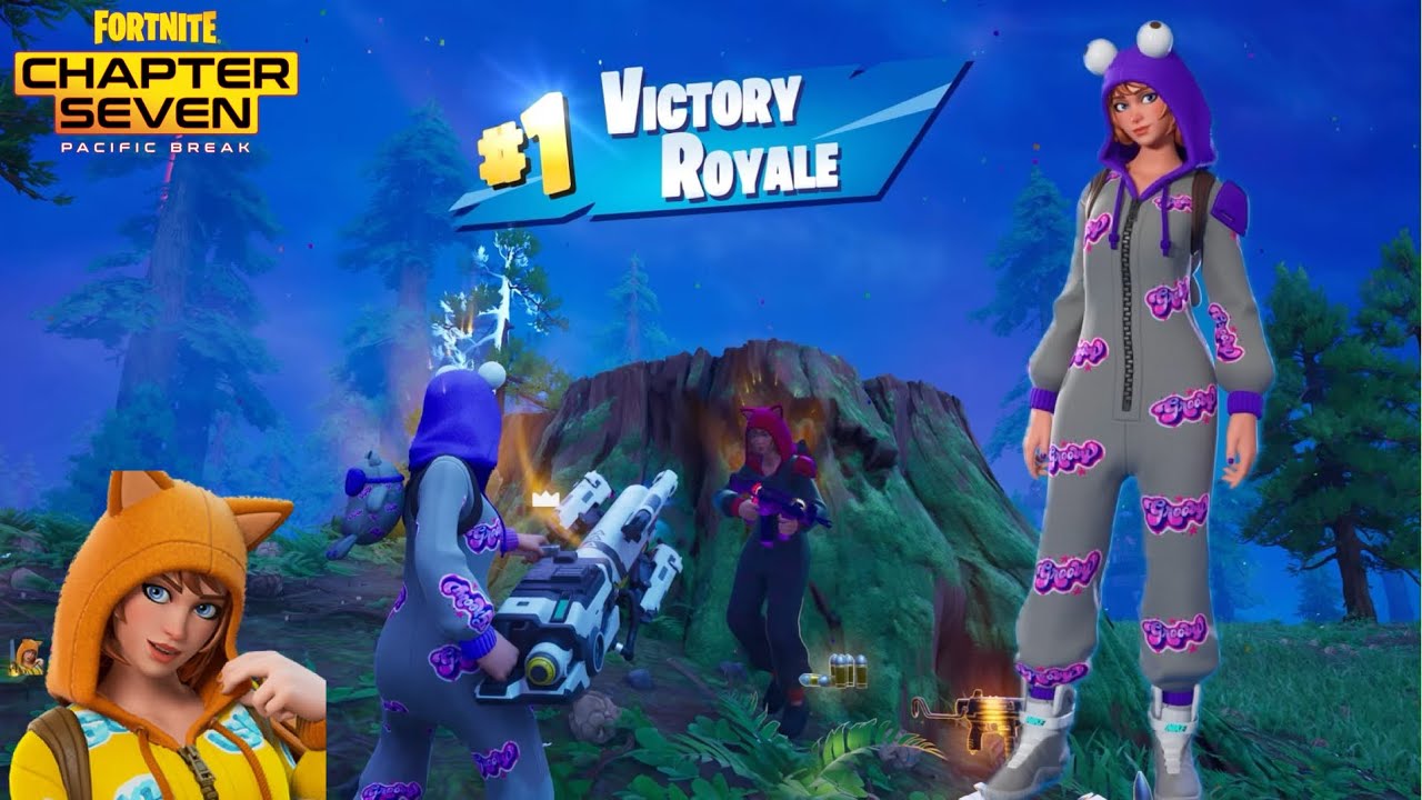Victory Royale Duos Zero Build Gameplay Fortnite Chapter 7 Season 1