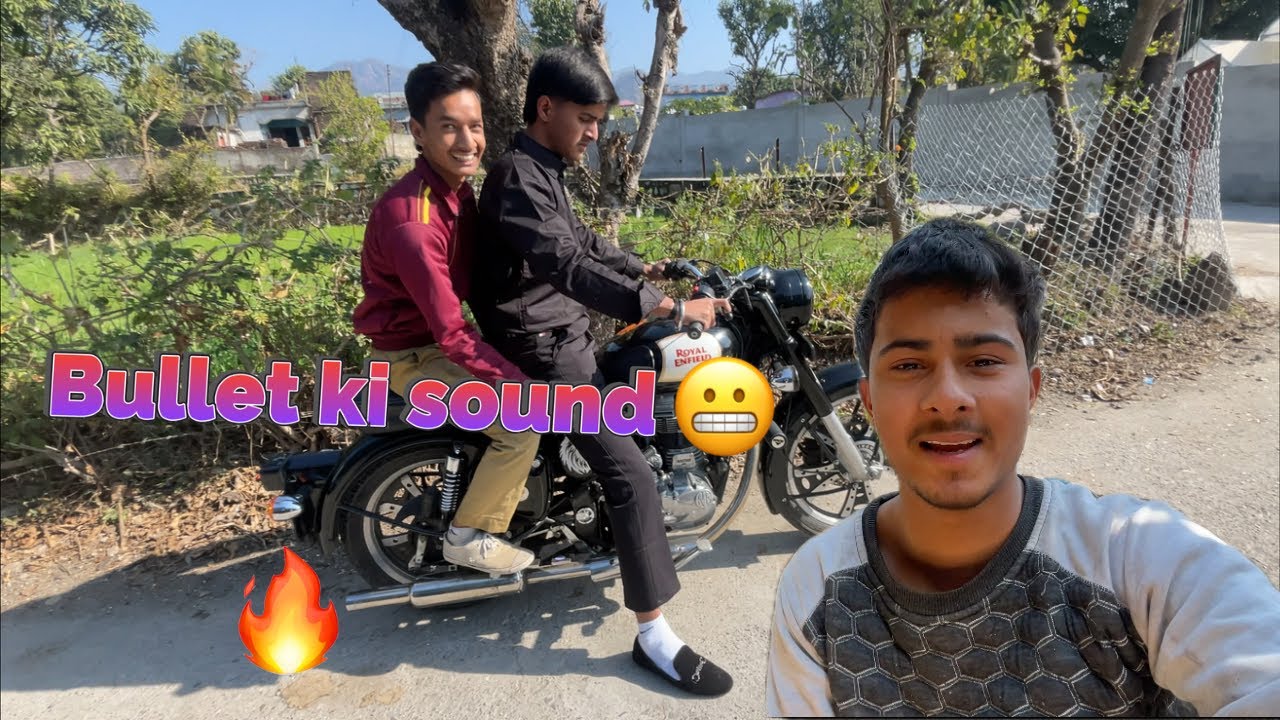Bullet lekar gyee school 🤫