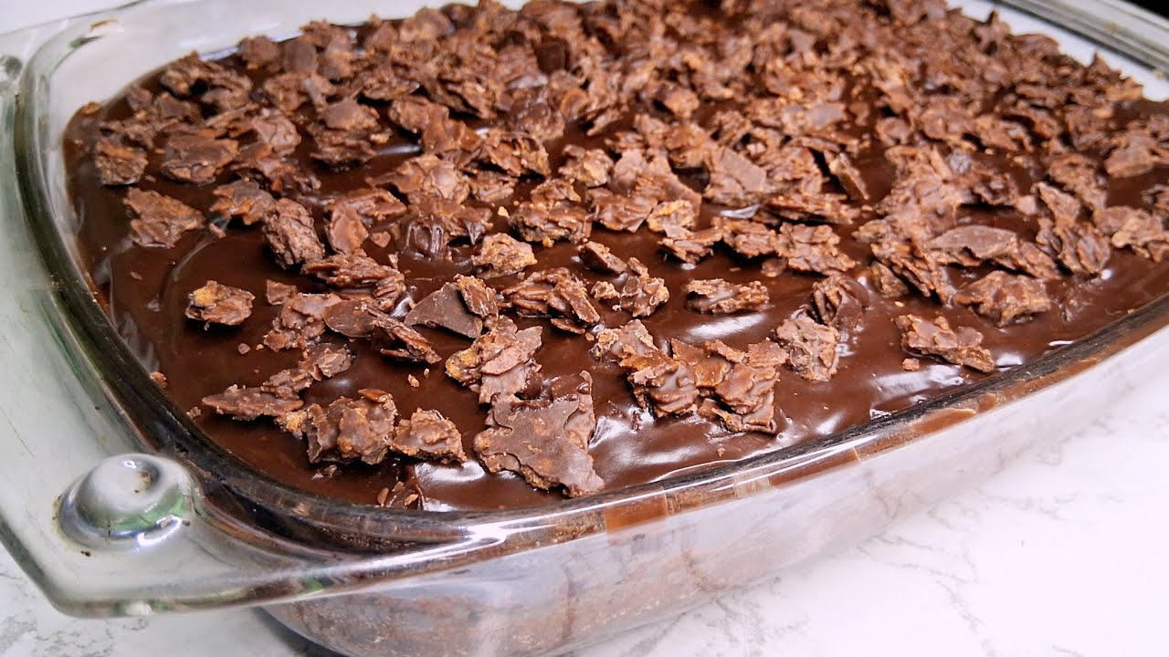 Идеальный шоколадный торт: мягкий внутри, хрустящий сверху 😋 - Быстрый и простой рецепт!!!