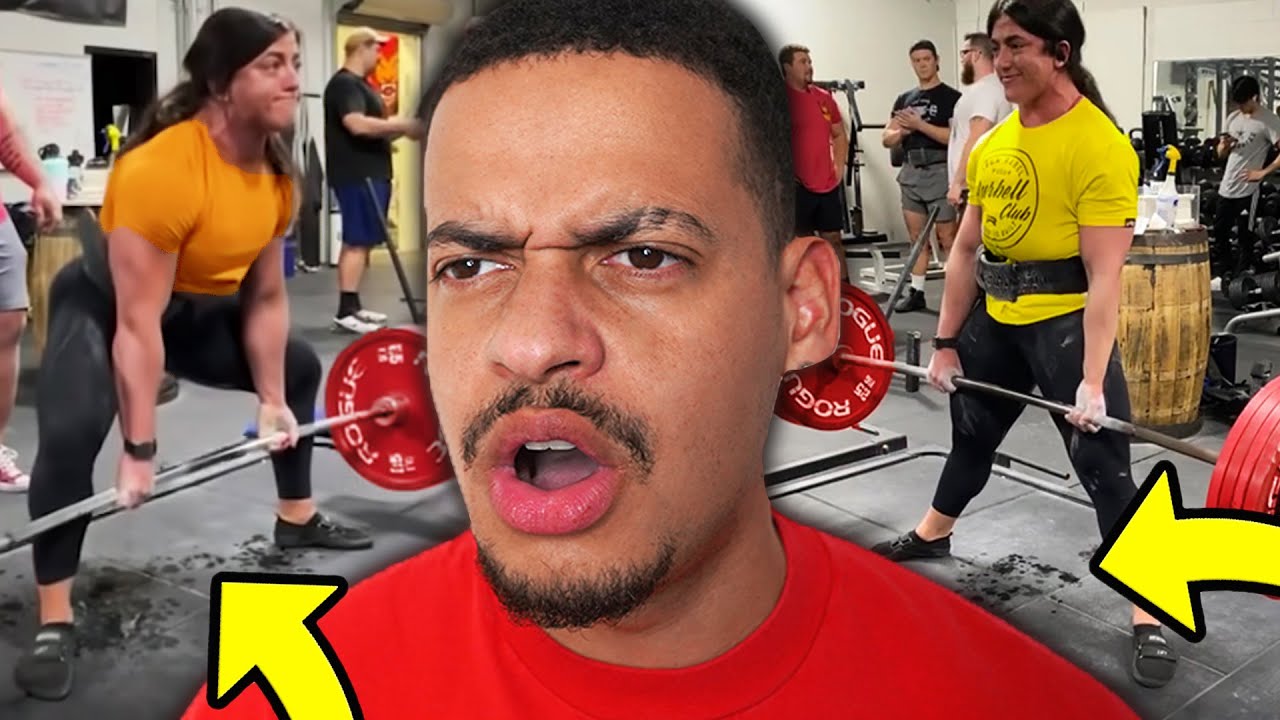 Woman Peeing All Over The Gym Every Time She Deadlifts
