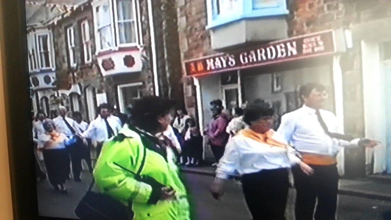 Trevithick Day adults dance , mid 1980s