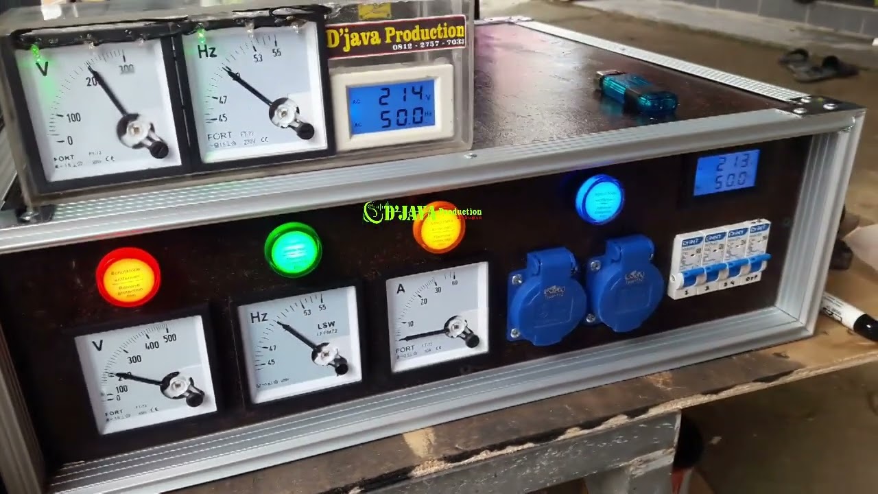 TUTORIAL MEMBUAT PANEL LISTRIK 1 PHASE UNTUK PEMULA