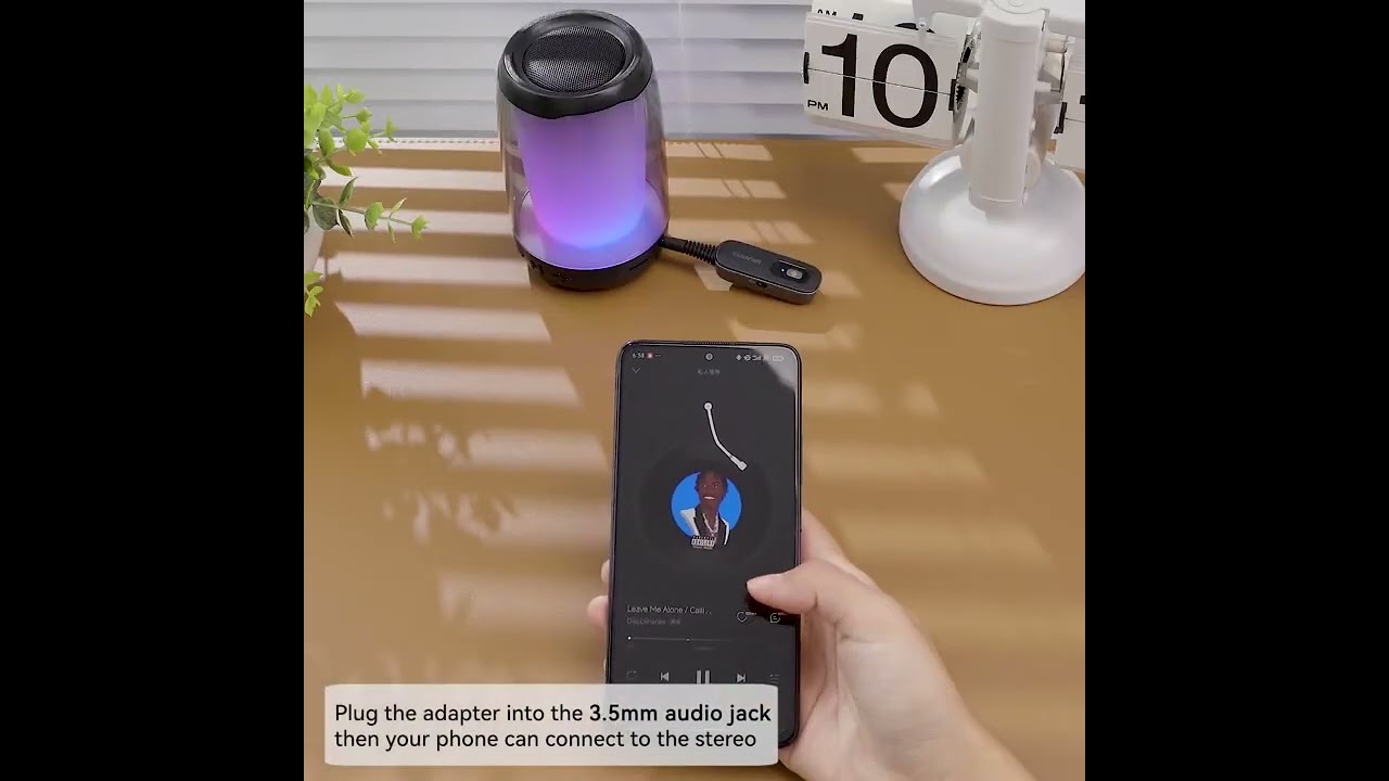 Essager Bluetooth 5.1 Audio Receiver Transmitter 3.5MM 3.5 AUX With Mic Stereo Music Wireless