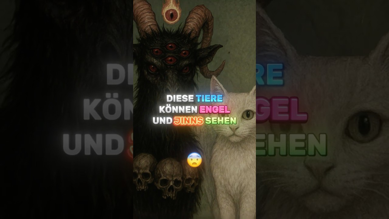 Diese 3 Tiere k&ouml;nnen Jinns und Engel sehen😳☪️