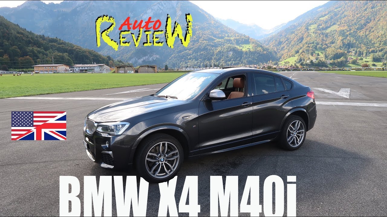 BMW X4 M40i xDrive (2017) | AutoReview | Switzerland | Episode 82 [ENG]