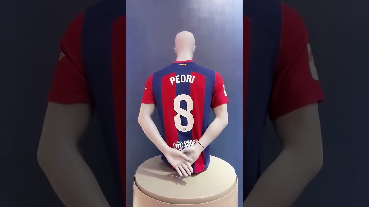 Le nouveau kit du Bar&ccedil;a pour la saison 23/24 #fcbarcelone #actubarca