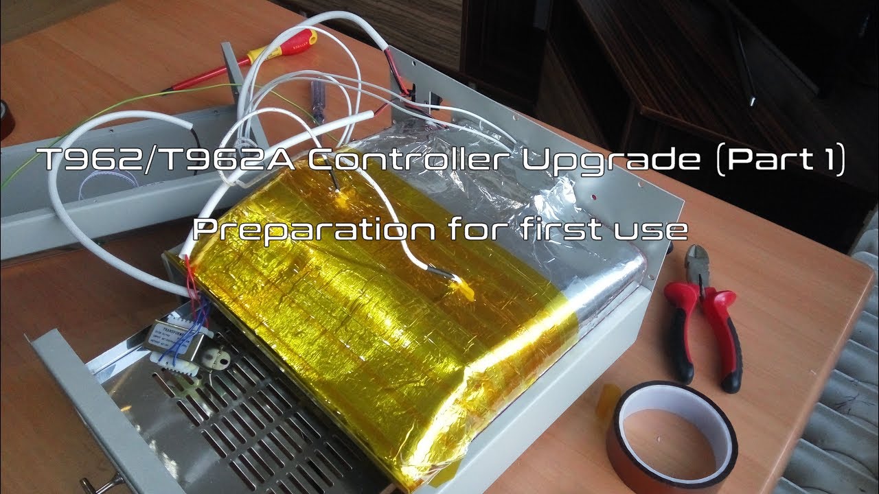 T962/T962A Controller Upgrade (Part 1) - Preparation for first use