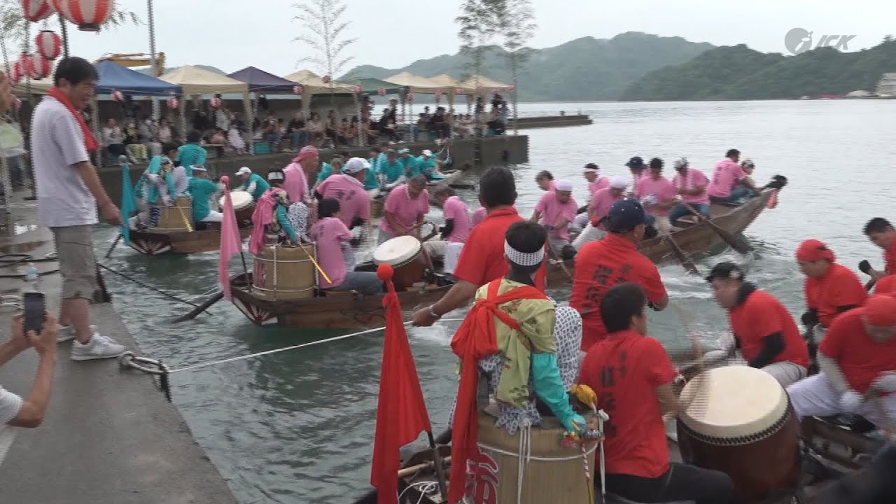 大三島町宗方地区の伝統行事 宗方櫂伝馬 2025.8.12放送