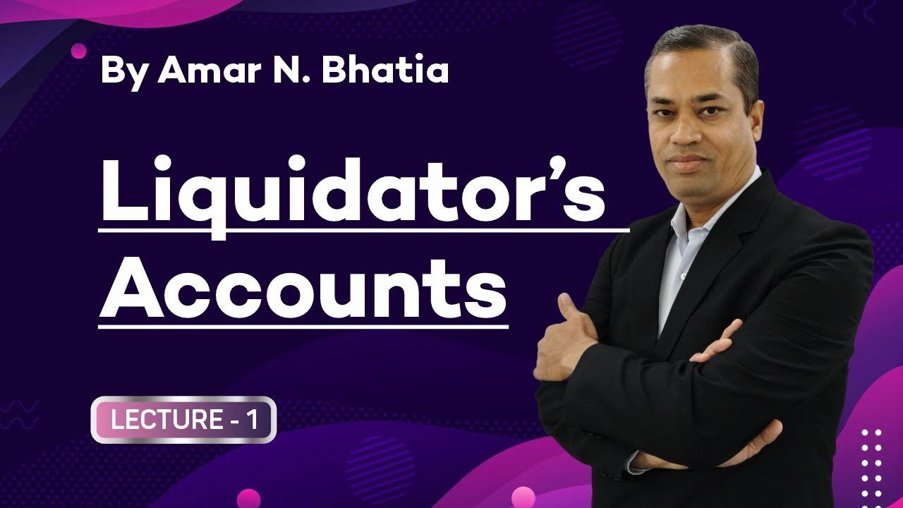 #1 Liquidators Accounts SY BCom Corporate A/c | Liquidation Sem 3 Corporate A/c Guj Uni | Kutch Uni