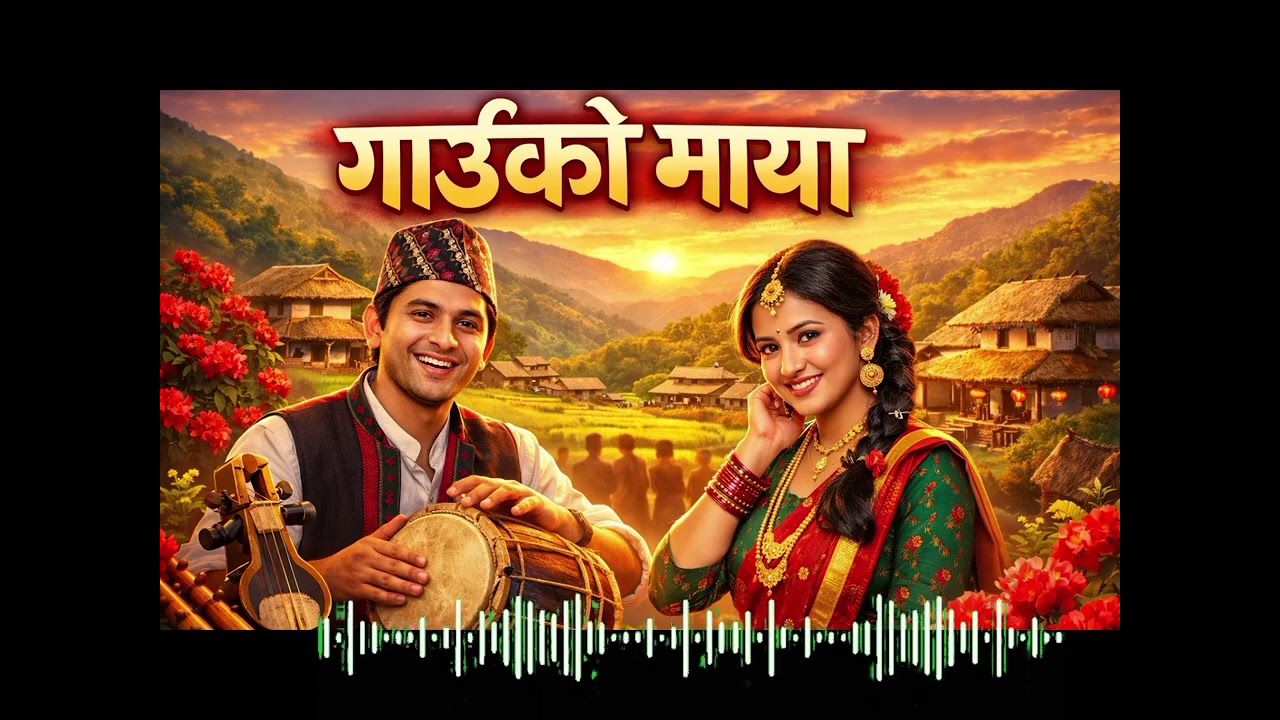 गाउँको माया ❤️ यो गीतले कसको मन नरुला | मन छुने नेपाली प्रेम गीत २०२६ | भावुक लोक–पप युगल | Ai song 