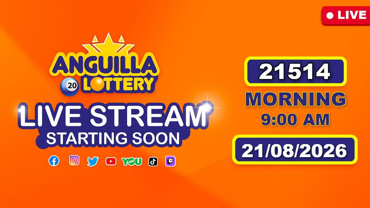 Прямая трансляция лотереи Madroka Anguilla Lottery, LTD 21514