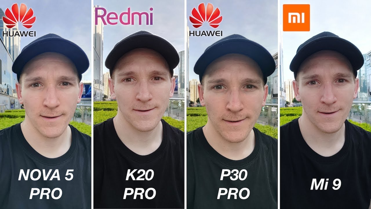 Huawei Nova 5 Pro vs P30 Pro vs Redmi K20 Pro / Xiaomi Mi 9 CAMERA TEST