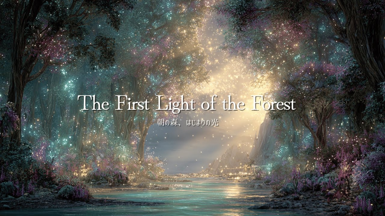 Soothing Music for Quiet Beginnings | first light of the forest🌲【静けさから始まる物語】