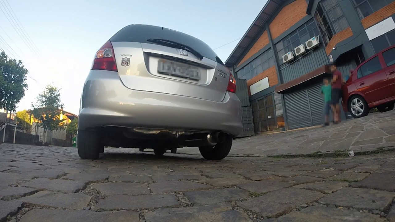 Honda Fit Jazz EX GD3 Straight Pipe (Cano Reto)