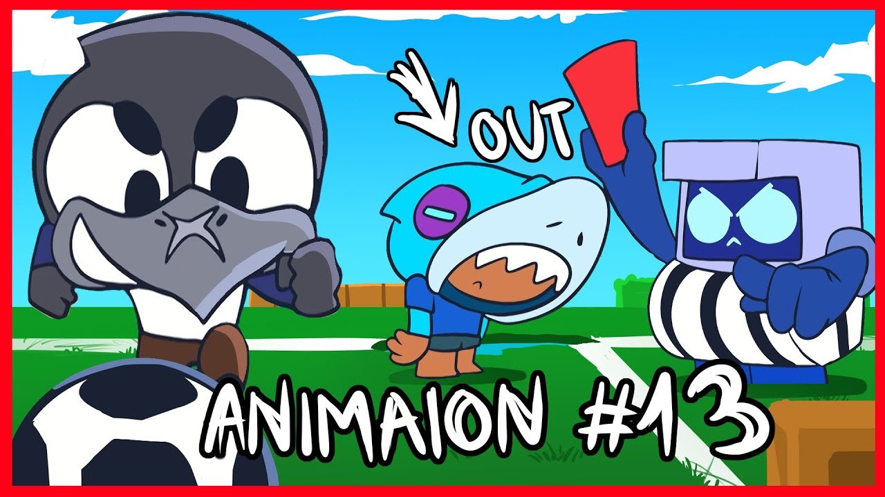 [#13] BRAWL STARS ANIMATION - BRAWL BALL CROW SKILLS (8-BIT)