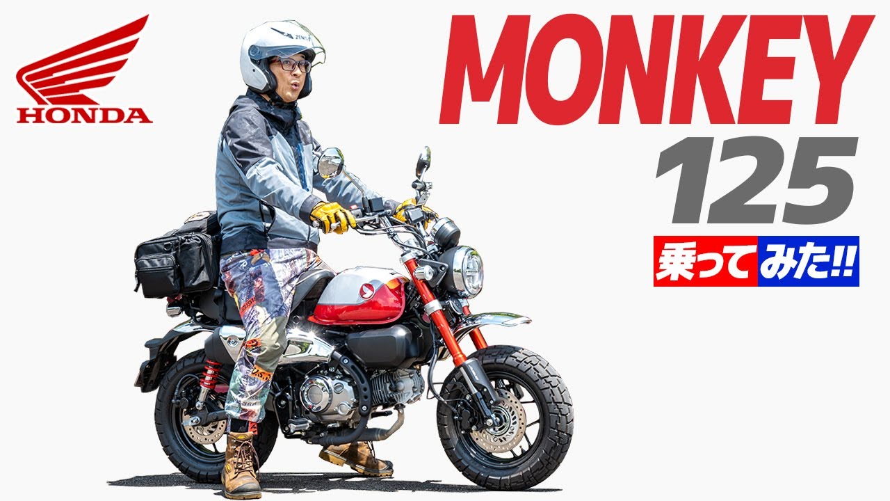HONDA モンキー125 乗ってみた！【モトブログ】HONDA MONKEY 125  Motorcycle review in Japan #ツーリング #モトブログ #バイク