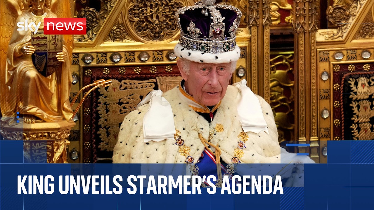 The King's Speech | Full procession and speech in the House of Lords