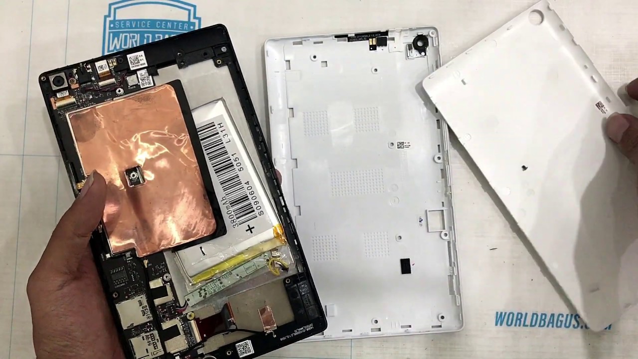 Cara ganti Baterai Asus Zenpad 7.0 (Z370CG)