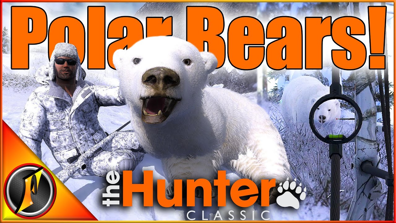 Hunting POLAR BEARS, Bison & More in Whiterime Ridge in theHunter Classic!