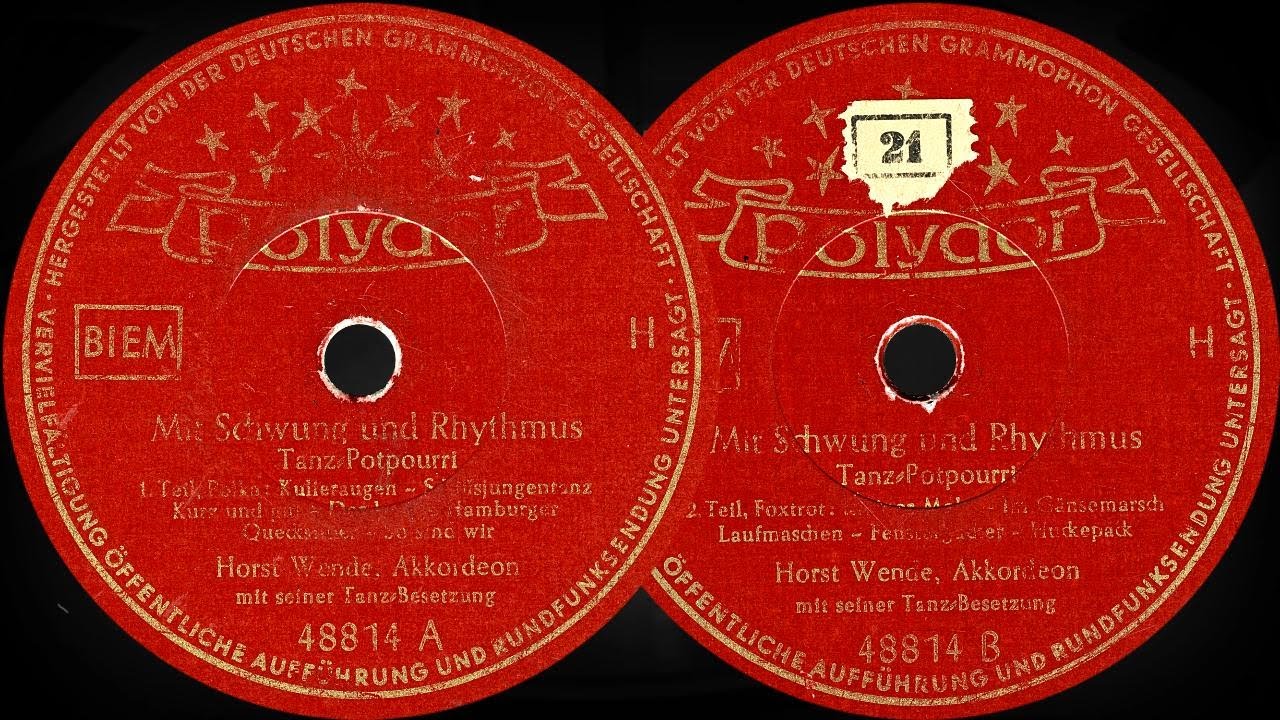 Mit Schwung und Rhythmus - Horst Wende /Akkordeon/ Mit seiner Tanz-Besetzung (1953)