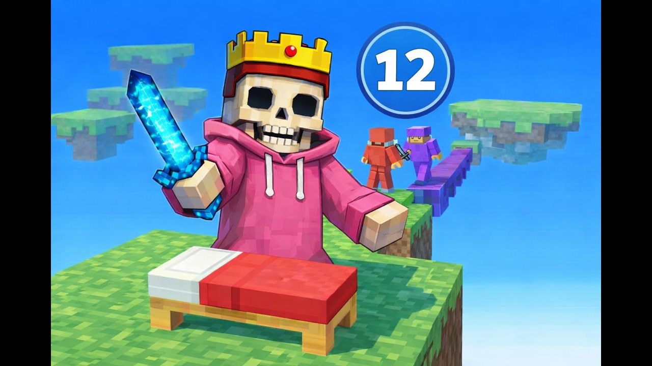 Playing Solo Bedwars =12