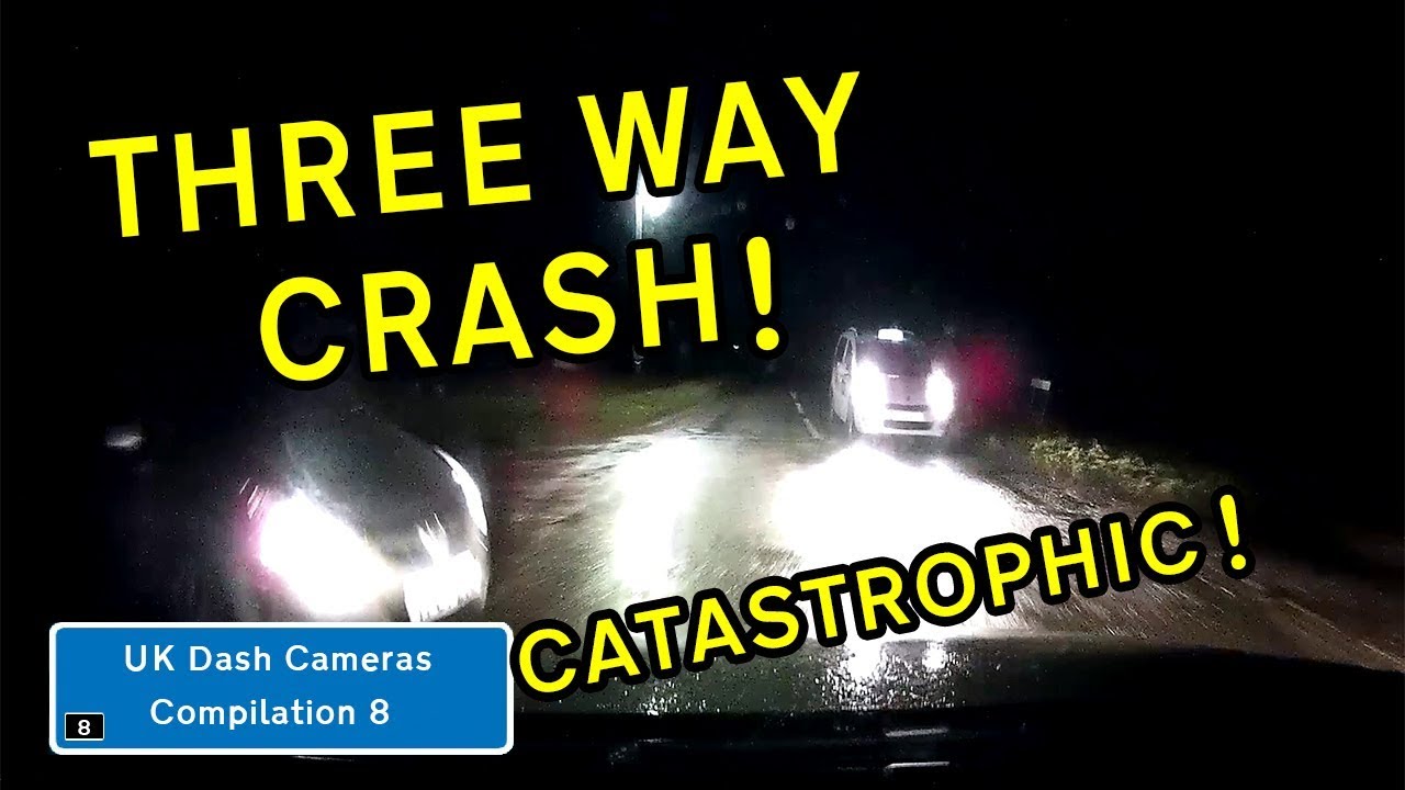 UK Dash Cameras - Compilation 8 - 2018 Bad Drivers, Crashes + Close Calls