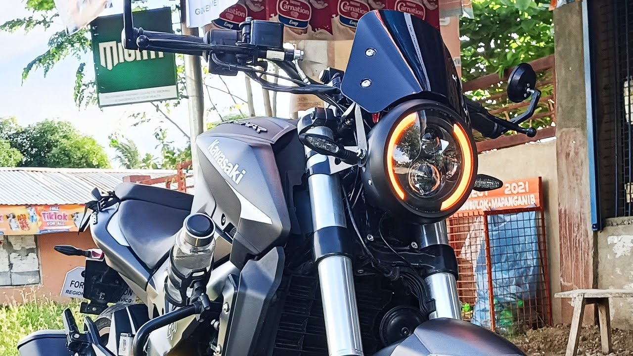 Dominar 400 ug By Kawasaki. Headlight replacement,  bracket & Visor