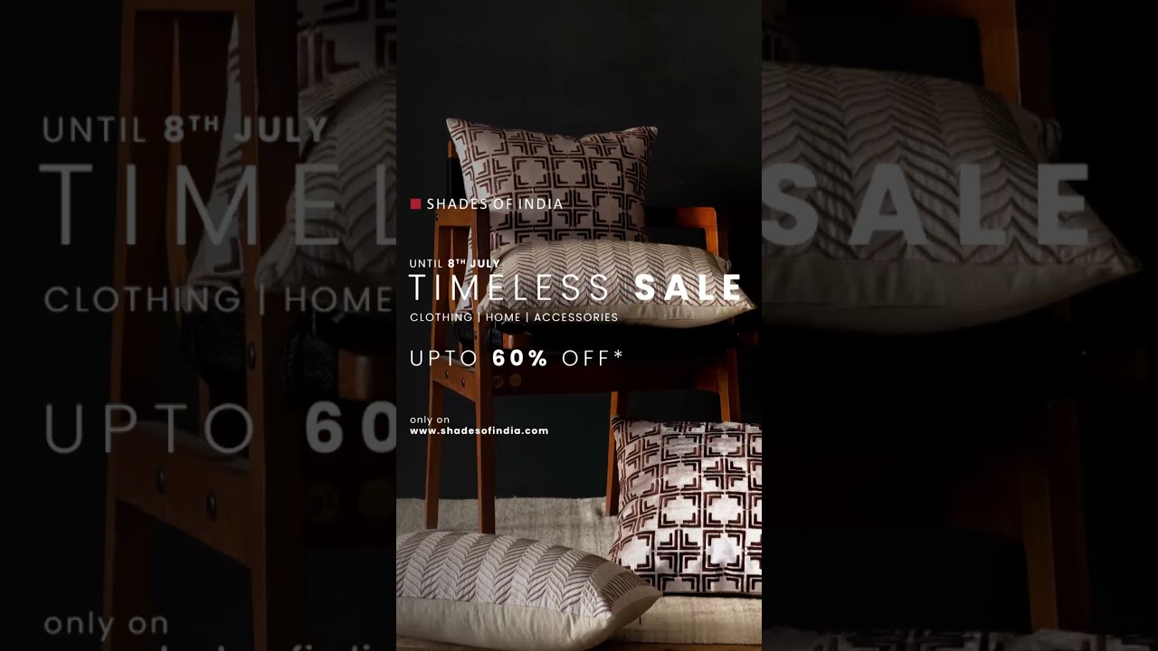 Refined Elegance: The Shades of India | Timeless Sale | Up to 60% Off | Until 8th July