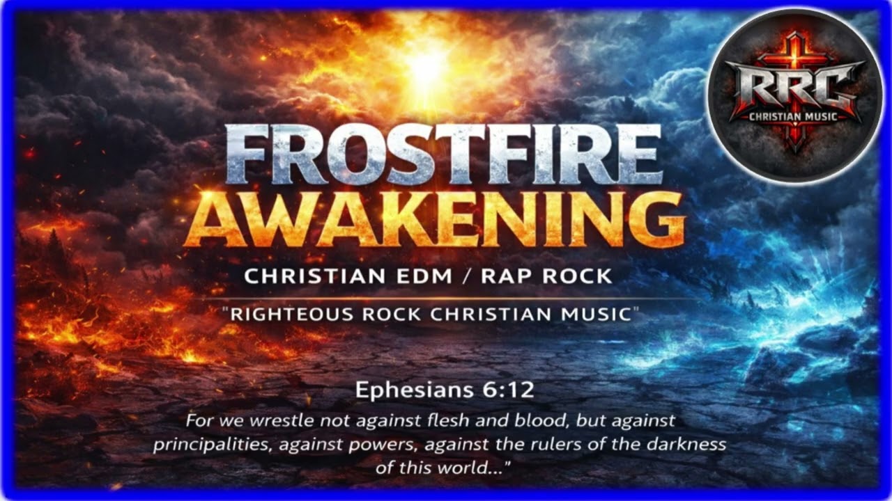FROSTFIRE AWAKENING 🔥❄️ Christian EDM Rock x Rap Rock Anthem | RRC Christian Music