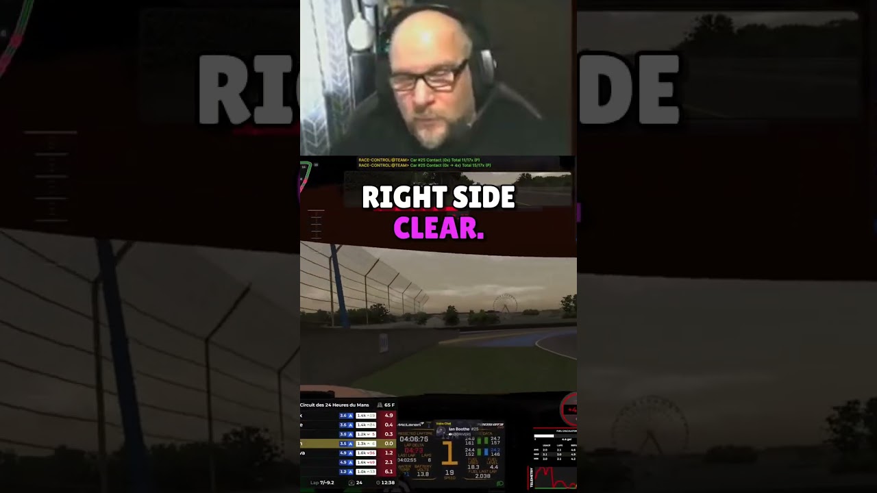 Racing Chaos: Blue Flags and Brake Checks! 