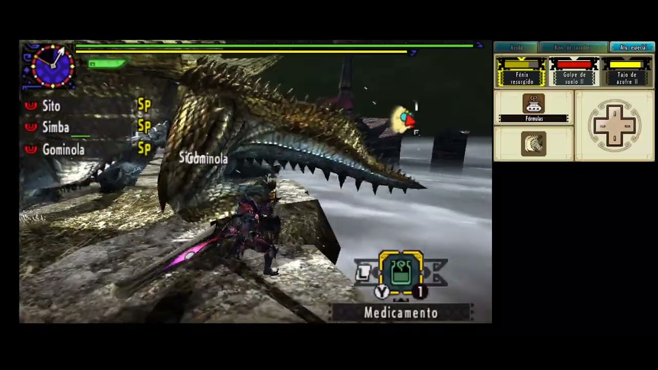 MHXX cazando al Shagaru Magala GS ariete, el poder del combo infinito papá