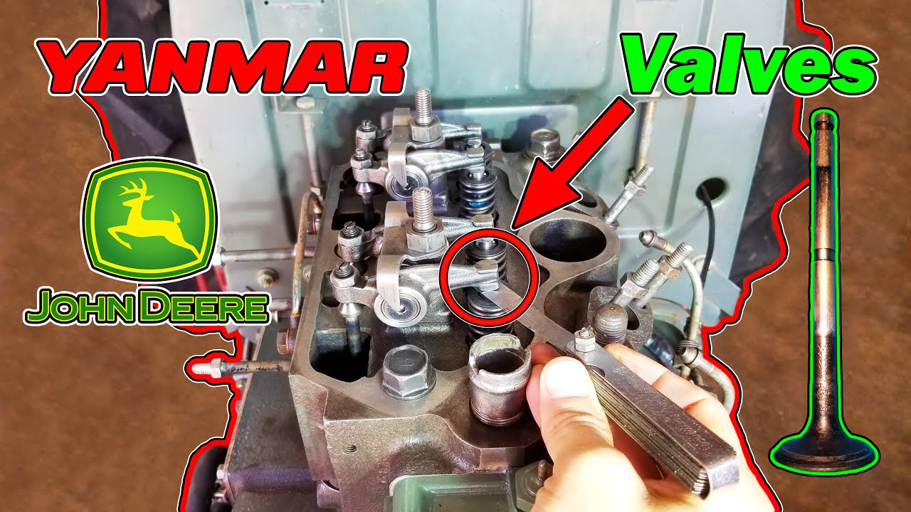 Yanmar Tractor Valves and Decompression Lever Adjustment