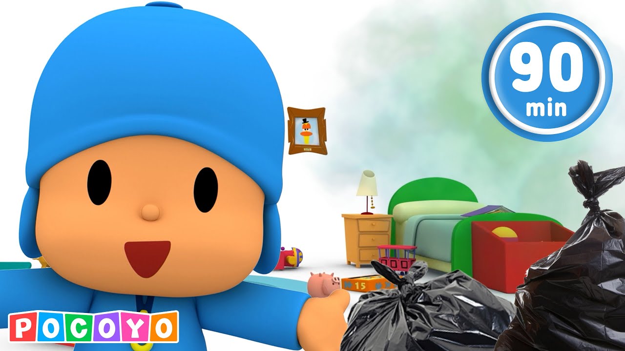 🧹 Nettoyez avec Pocoyo ! Apprenons les routines et les bonnes habitudes ! | Pocoyo 🇫🇷 Français