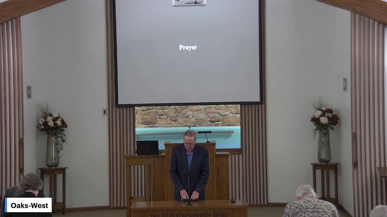 February 11 - Gospel Meeting with George Slover - Wednesday Service