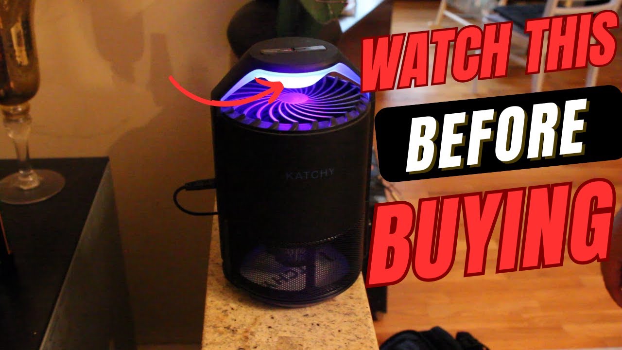 The BEST Fruit Fly Trap for Indoors? Katchy Midnight Insect Trap Review