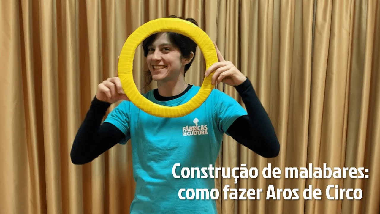 DIADEMA | Construção de malabares: como fazer Aros de circo